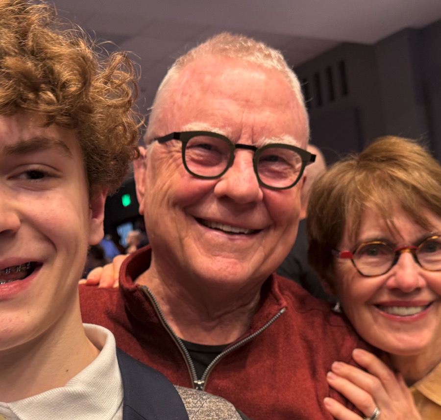John Schmidt with family